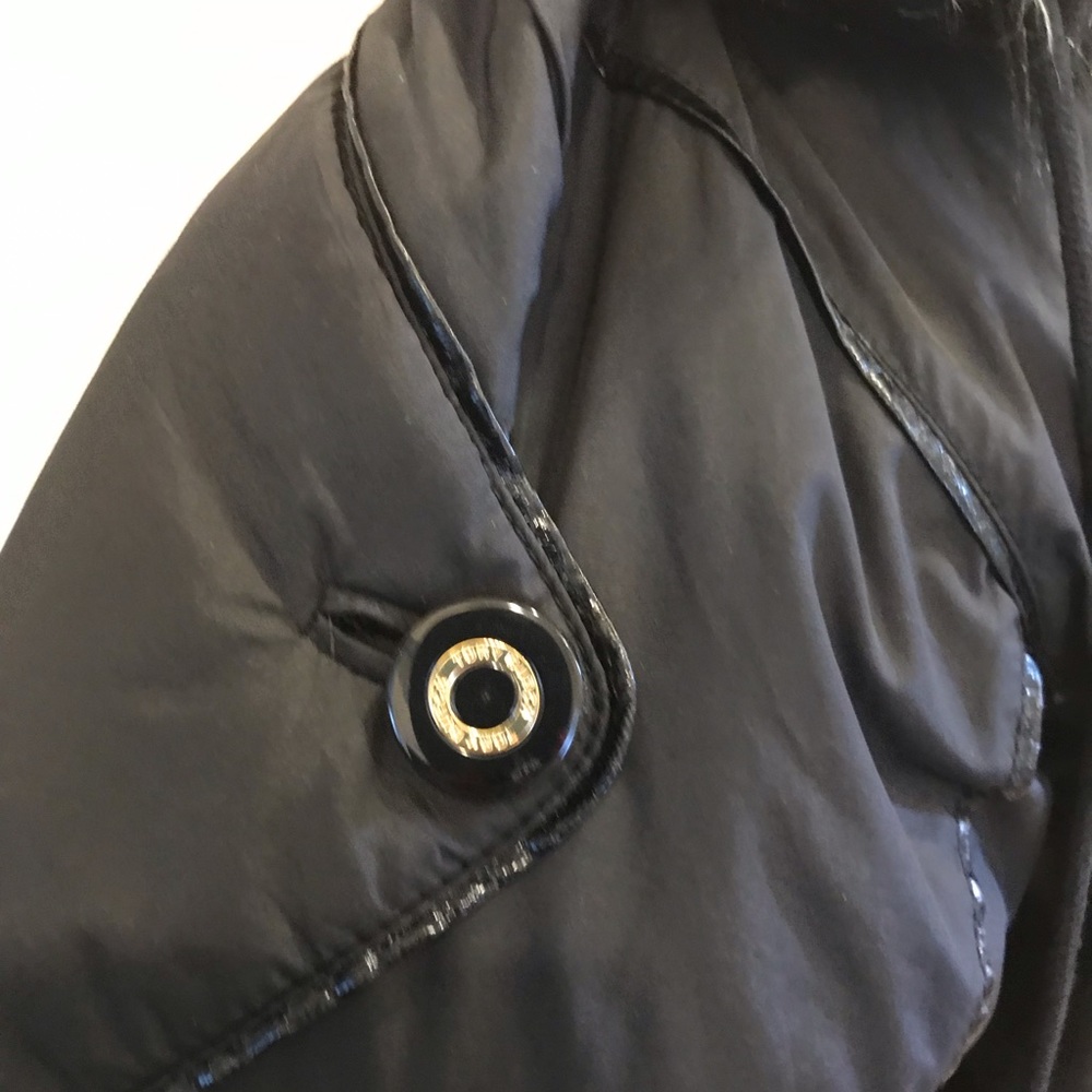 Tory Burch Faux Fur Trimmed Coat - 12 - Picture 3 of 8